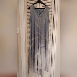 Tie Dye Viscose Dress